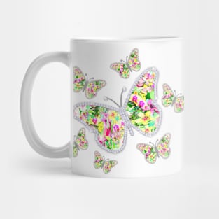 Butterfly Pattern Mug